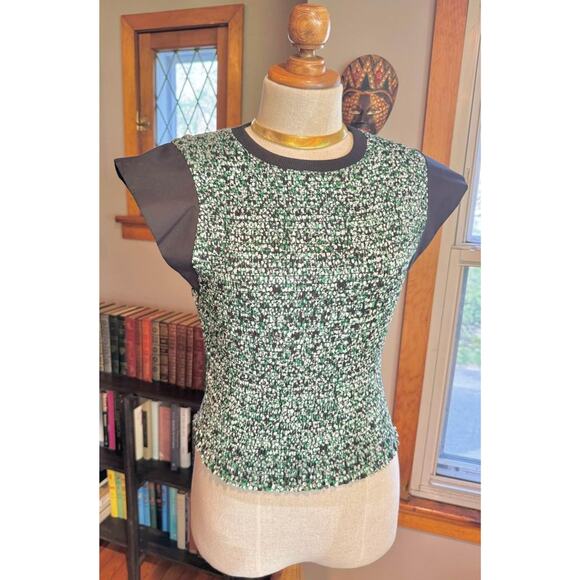 Rebecca Minkoff Structured Sleeve Blouse - Picture 4 of 7